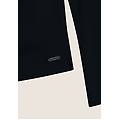 maglia manica lunga in jersey dal taglio asimmetrico nero donna extra small