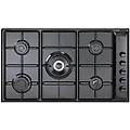 Delonghi Piano Cottura Nl59dd A Gas 5 Fuochi Gas Colore Nero