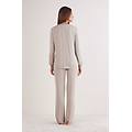 pigiama lungo in modal delicate alchemy donna beige taglia m
