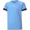 t-shirt da calcio junior azzurro