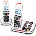 xtra 2355 duo telefono cordless dect bianco