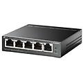 switch di rete 5 porte easy smart poe+ black tl sg105mpe gigabit (1000base-tx)