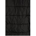 piumino da uomo con cappuccio e zip nero uomo xxx large