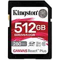 scheda di memoria sdxc technology canvas react plus 512 gb