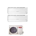 climatizzatore condizionatore dual split inverter alys r-32 12000+12000 btu con dual 50 xd0-o 12+12
