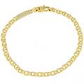 bracciale uomo oro giallo bianco gl100117