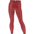 pantaloni push up wr. up 7/8 curvy similpelle superskinny deep claret donna extra large