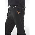 pantaloni comfort fit in felpa french terry tinta a freddo moonless night cold dyed donna large