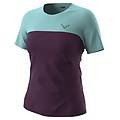 traverse s-tech s/s w t-shirt donna dark violet/light blue xs/s