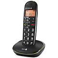 telefono phoneeasy 100w nero vivavoce dect portata 300m id chiamate
