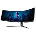 um. nz7ee. 001 monitor pc 144 8 cm (57) 7680 x 2160 pixel nero