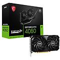 ventus geforce rtx 4060 2x black 8g oc scheda video nvidia 8 gb gddr6 (v516-004r)