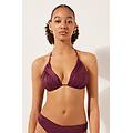triangolo scorrevole costume timeless diva donna bordeaux 2