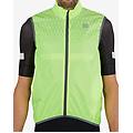 Sportful Gilet A Vento Reflex Giallo Verde Fluo Grigio 3xl