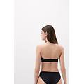 reggiseno a fascia monica in microfibra ultralight donna nero taglia 1c