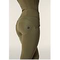 pantaloni wr. up vita alta in similpelle effetto lucido kalamata donna medium