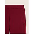 pantaloni sportivi con gamba dritta e ricamo traforato tibetan red donna extra large