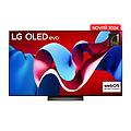 smart tv oled evo uhd 4k 65 serie c4 oled65c44la-marrone