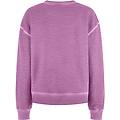 felpa comfort fit girocollo tinta a freddo mulberry cold dyed donna small