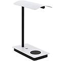 lampada da scrivania led arenaza touch bianco luce calda 750 lumen