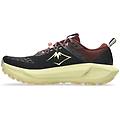 gel trabuco 13 w scarpe trail running donna black/red/yellow 8 5 us