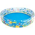 gonfiabile animali marini piscina per bambini blu