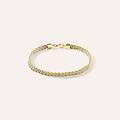 bracciale catena colette oro bicolore giallo / bianco collezione colette oro bicolore giallo /