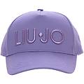 cappello con visiera glicine