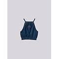 crop top in denim