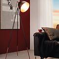 lampada da terra chester in acciaio h 135. 5 cm e27 max60w
