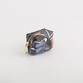 portamonete con portachiavi jasper wallet portam grigio/multicolore taglia unica