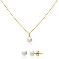 collana argento 925 con pendente donna set479g