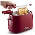 ctlap2203r tostapane a 2 scomparti potenza 550 w rosso