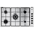 piano cottura yal 59 dd a gas 5 fuochi gas colore inox