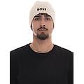 cappello a coste asic-beanie-x panna