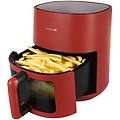 friggitrice ad aria digitale 4 5 l 1400 w rosso