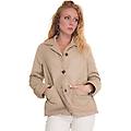 giubbino trapuntato sacco beige
