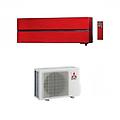 climatizzatore/condizionatore electric monosplit parete kirigamine style red 12000 btu msz-ln35vgr