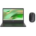 chromebook 314 + mouse processore intel celeron n4500 4/64 gb emmc black