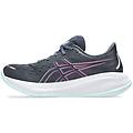 gel-cumulus 26 w scarpe running neutre donna dark grey/pink 7 us