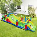 casa gonfiabile per bambini con soffiatore da 680w per cortile e giardino castello gonfiabile