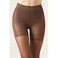 collant velati 30 denari strong sculpt donna marrone 4