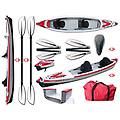 - canoa gonfiabile air breeze full hp 2 107184 + 2 pagaie touring-4 div. in 4 parti tahe /