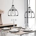 leroy merlin lampadario industriale sosp titti nero d40 1xe27 nero paralume nero e27 ø40cm