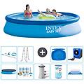 - piscina fuori terra in giro 396x84 cm blu include accessori coordinati a747