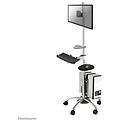 neomounts by stazione di lavoro mobile per monitor (fpma-mobile1800)