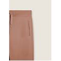 pantaloni sportivi con gamba dritta e dettagli luminosi warm taupe donna extra large