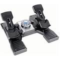 saitek pro flight rudder pedals pedaliera per simulatori di volo per pc