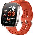 bip 6 smartwatch 46mm 1. 97 amoled gps mappe fino a 5 atm red