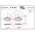 set pastiglie freno freno a disco prime line p 85 016